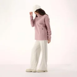 Felpa da donna in pelliccetta teddy