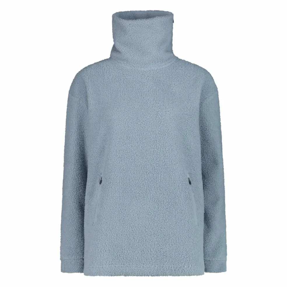 Felpa da donna in pelliccetta teddy