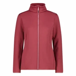 Felpa in pile da donna con pelliccetta in Stretch Performance