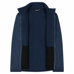 Felpa in pile da donna con pelliccetta in Stretch Performance