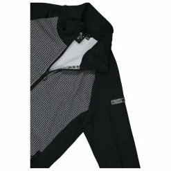 Felpa in pile da Donna in Stretch Performance stampata con Dettagli Melange