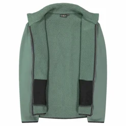 Felpa in pile da uomo con pelliccetta in Stretch Performance