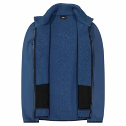 Felpa in pile da uomo con pelliccetta in Stretch Performance