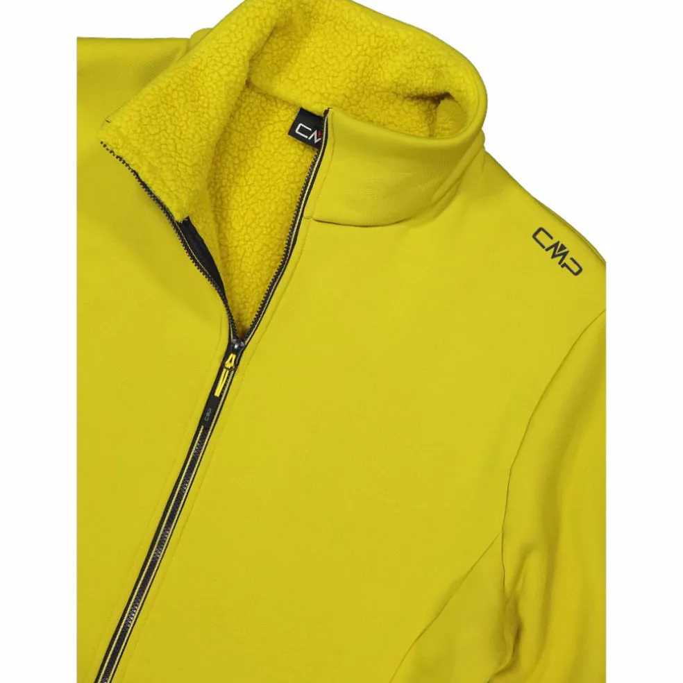 Felpa in pile da uomo con pelliccetta in Stretch Performance