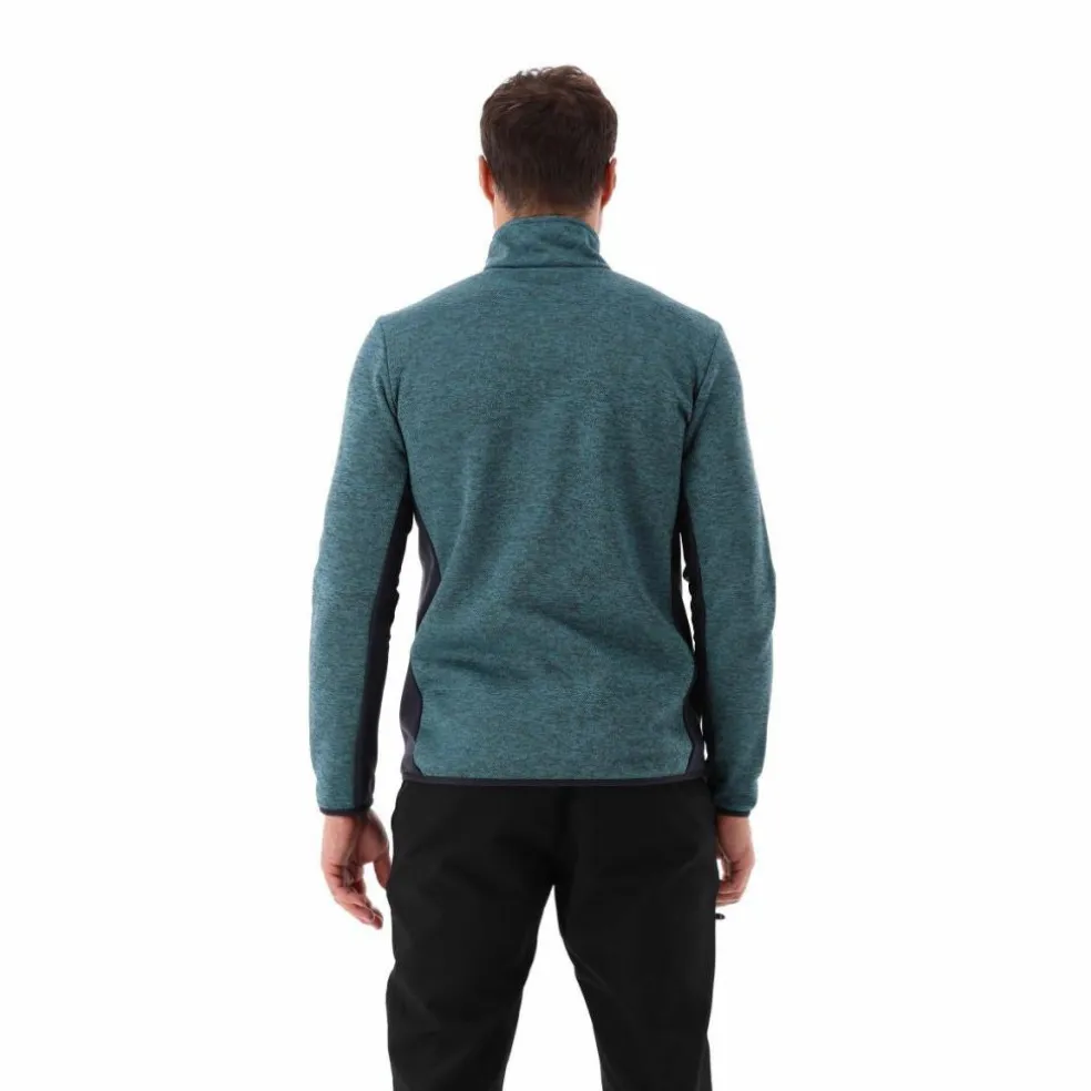 Felpa in pile da uomo in knit tech