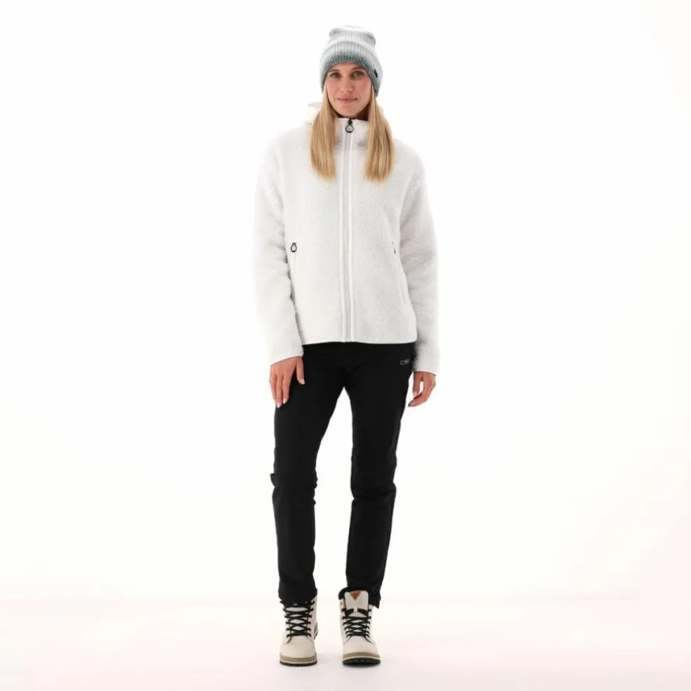 Felpa in pile HighLoft in teddy da donna con cappuccio
