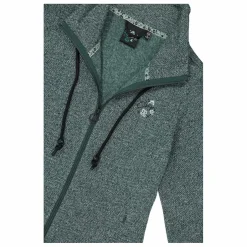 Felpa in pile knit tech da donna