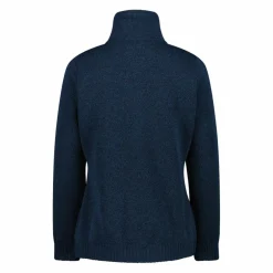 Felpa in pile knit tech da donna