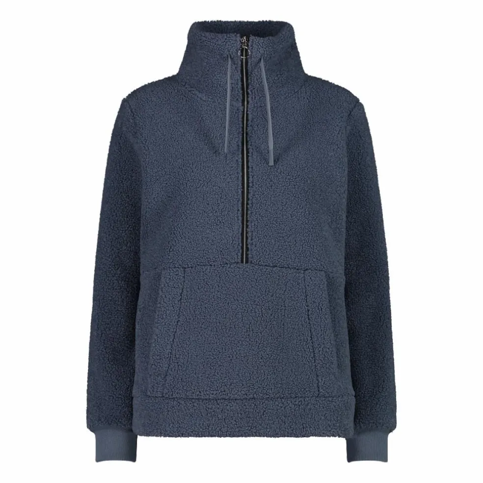Felpa mezza zip da donna in High Loft