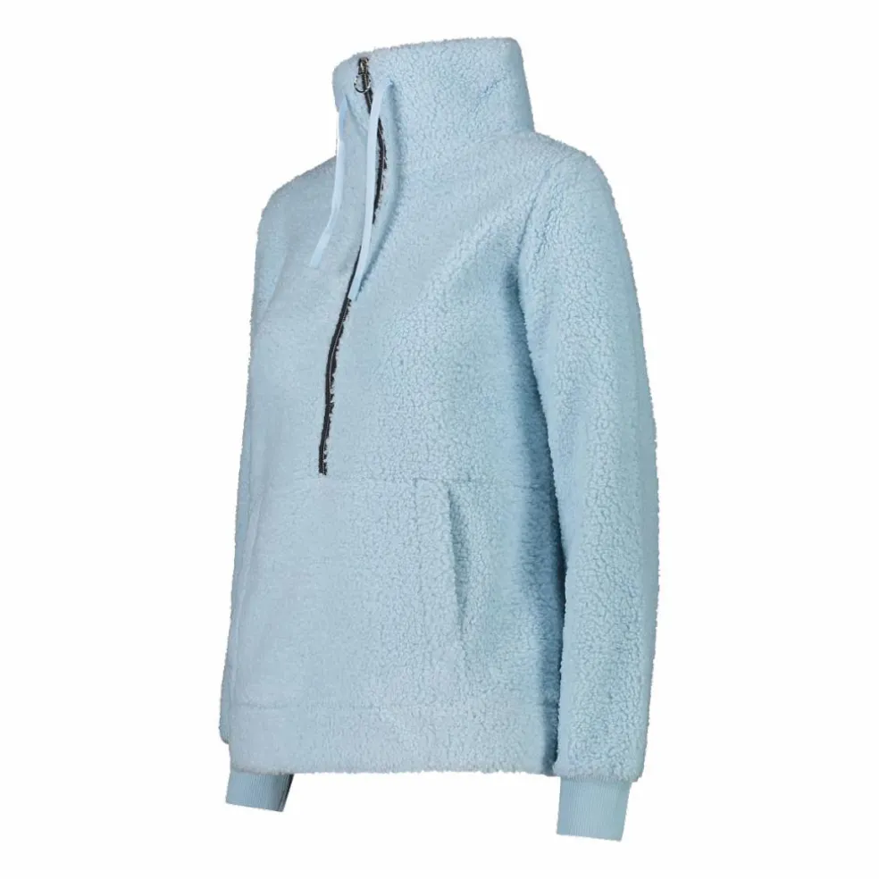 Felpa mezza zip da donna in High Loft