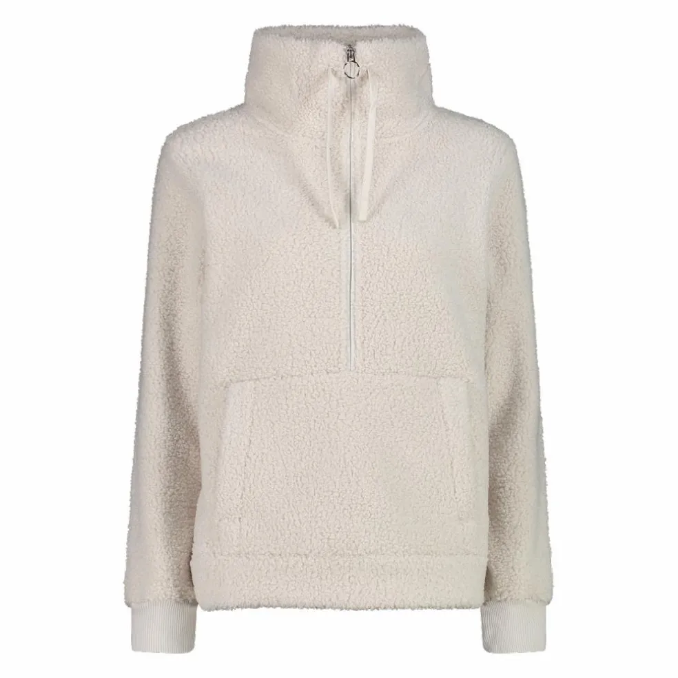 Felpa mezza zip da donna in High Loft