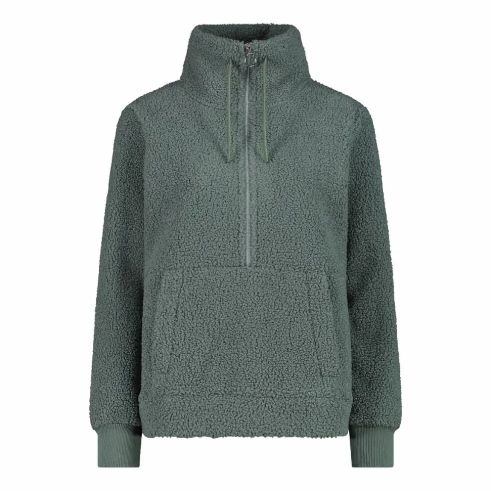 Felpa mezza zip da donna in High Loft