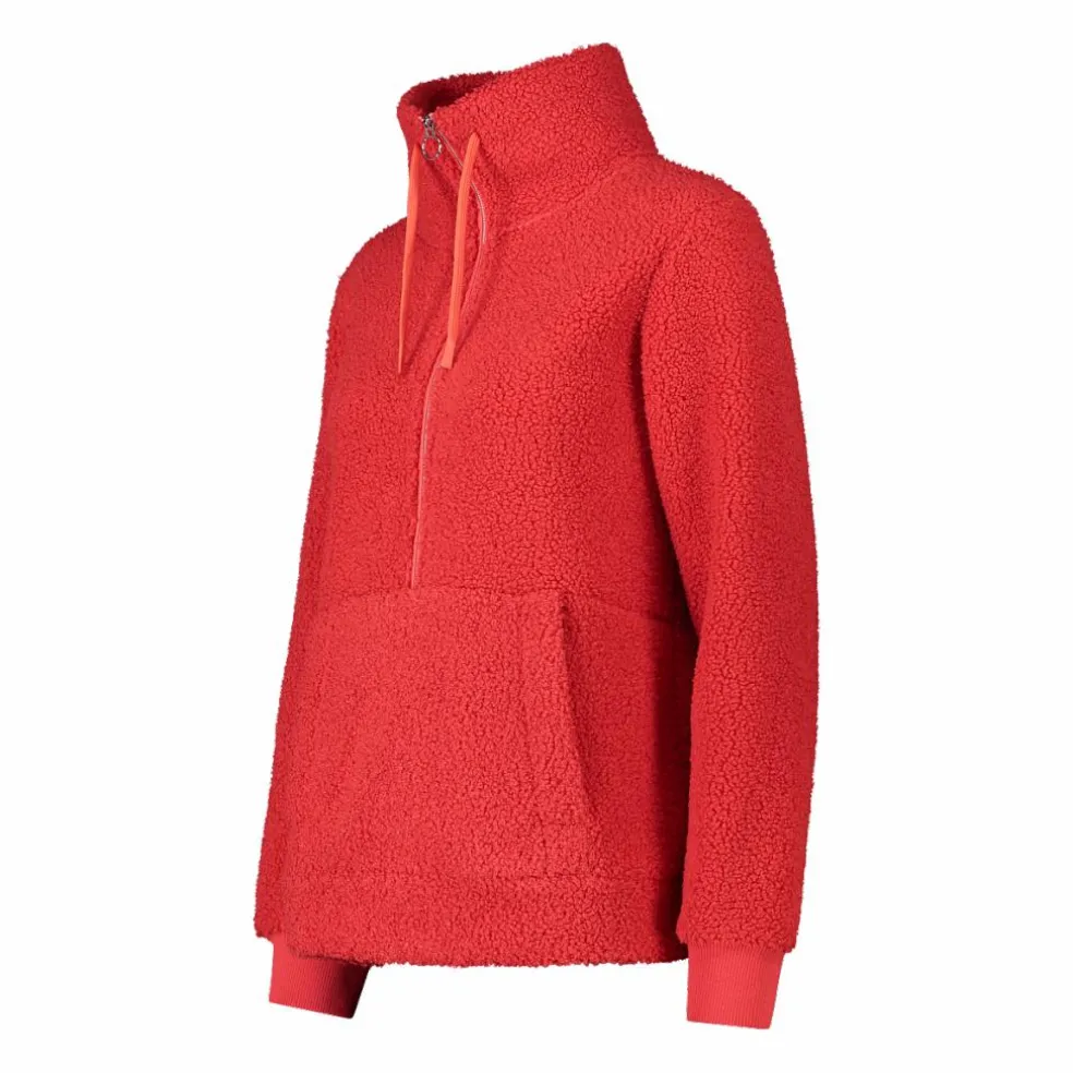 Felpa mezza zip da donna in High Loft