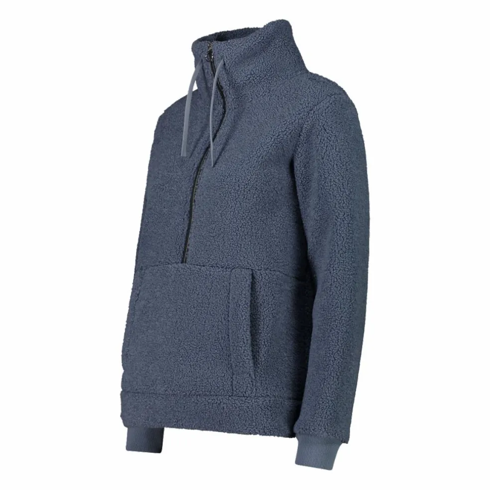 Felpa mezza zip da donna in High Loft