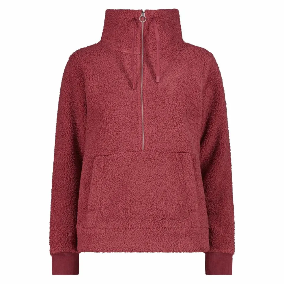 Felpa mezza zip da donna in High Loft