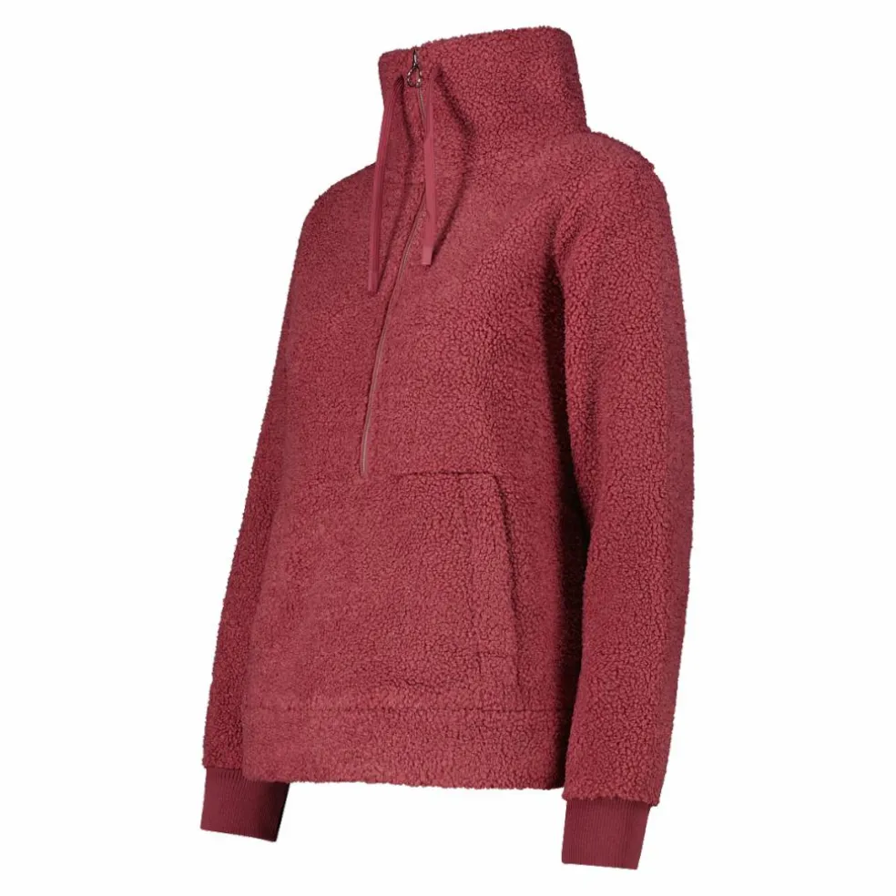 Felpa mezza zip da donna in High Loft