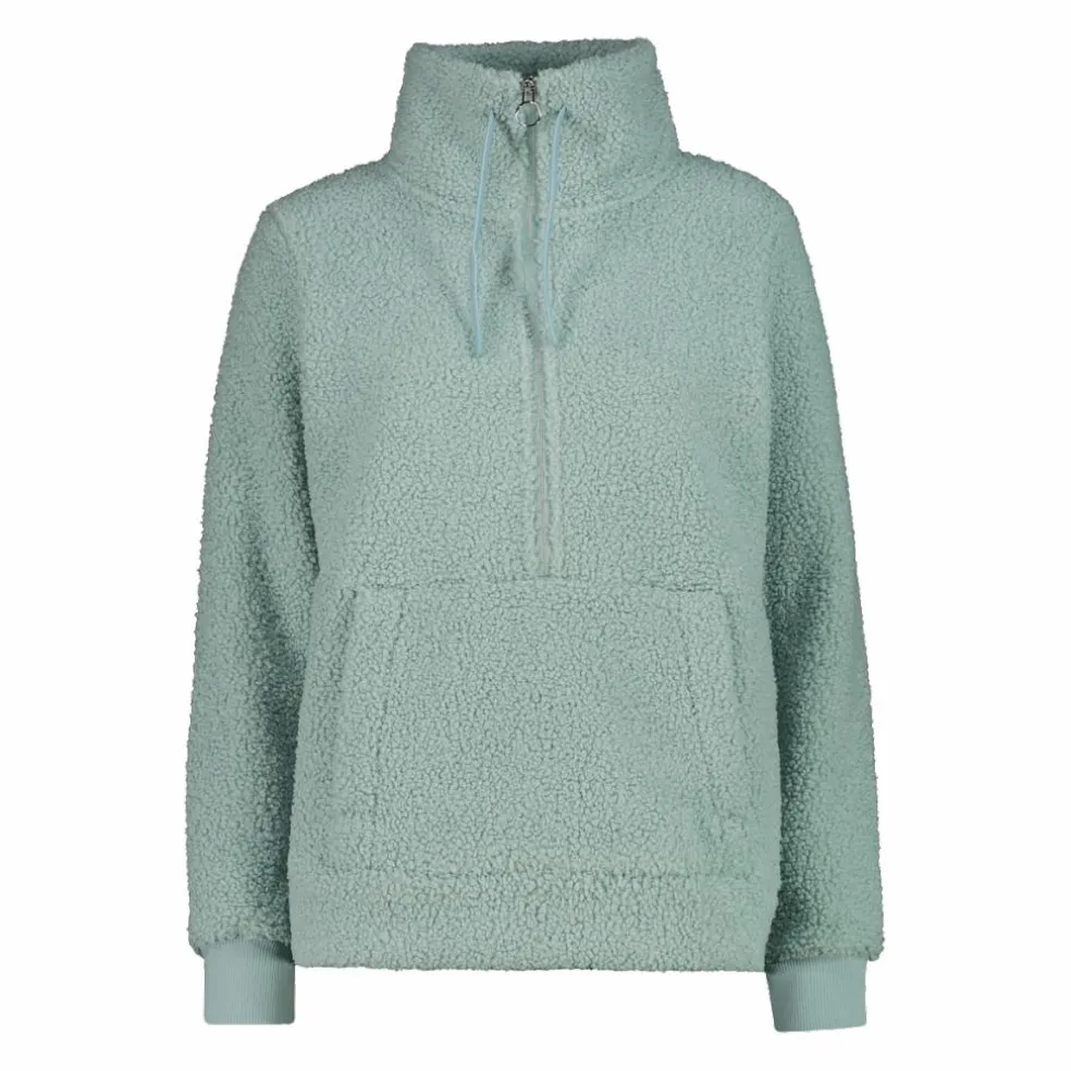 Felpa mezza zip da donna in High Loft