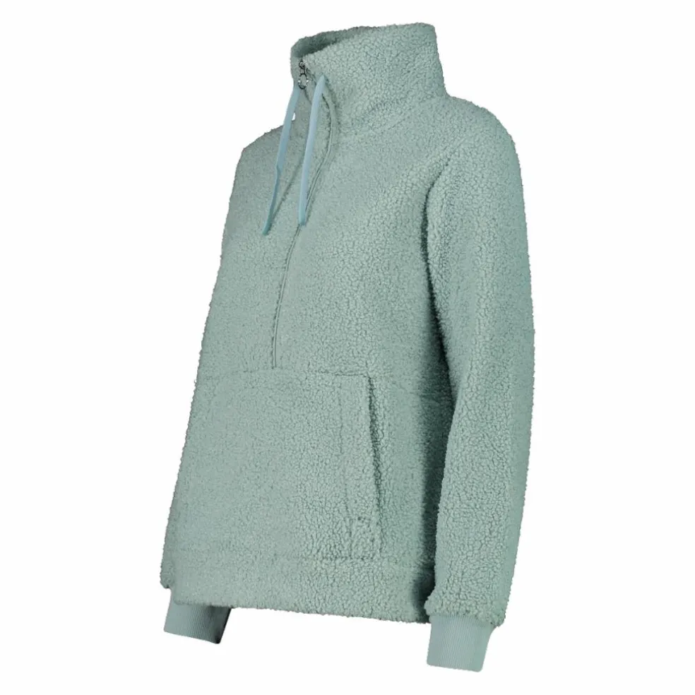 Felpa mezza zip da donna in High Loft