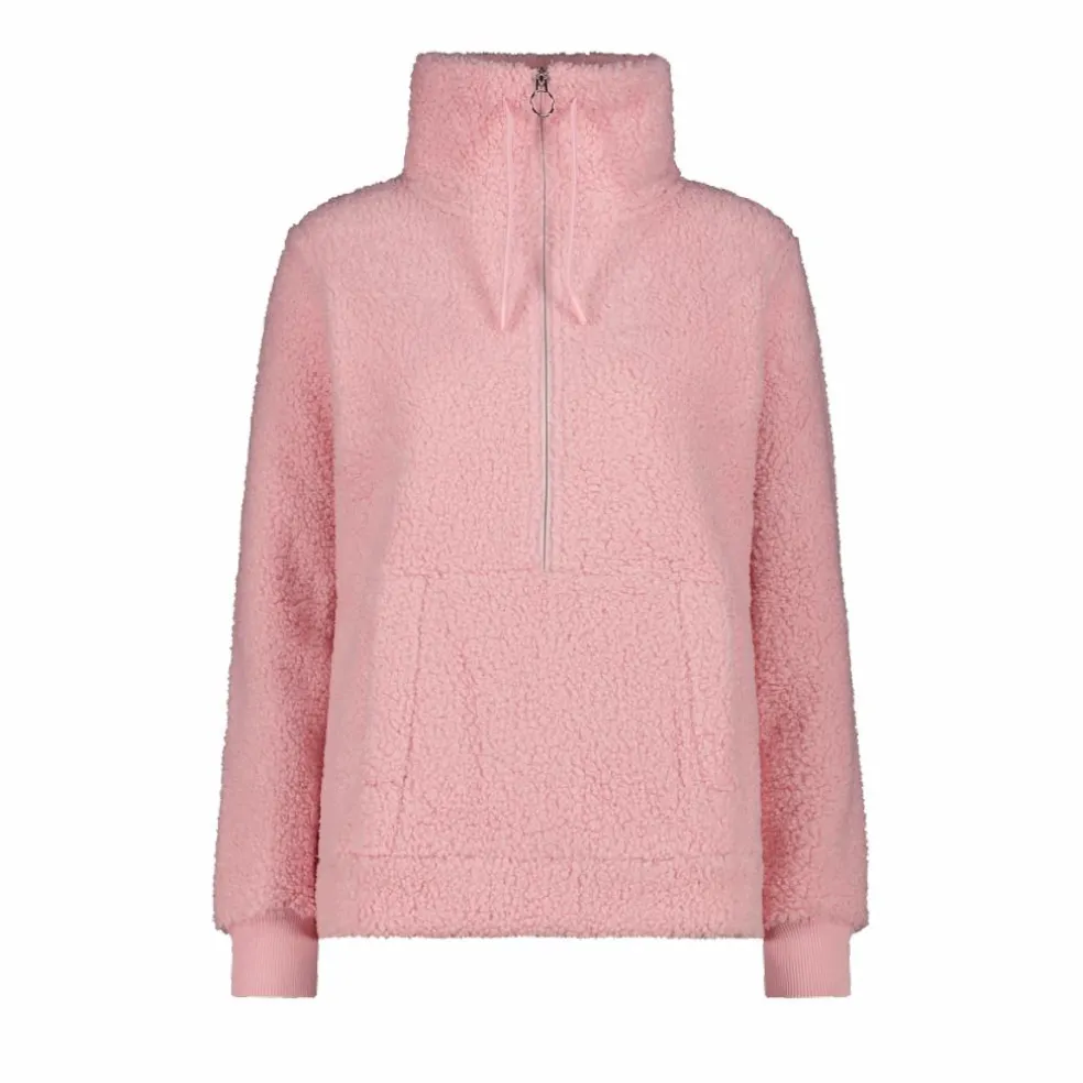 Felpa mezza zip da donna in High Loft