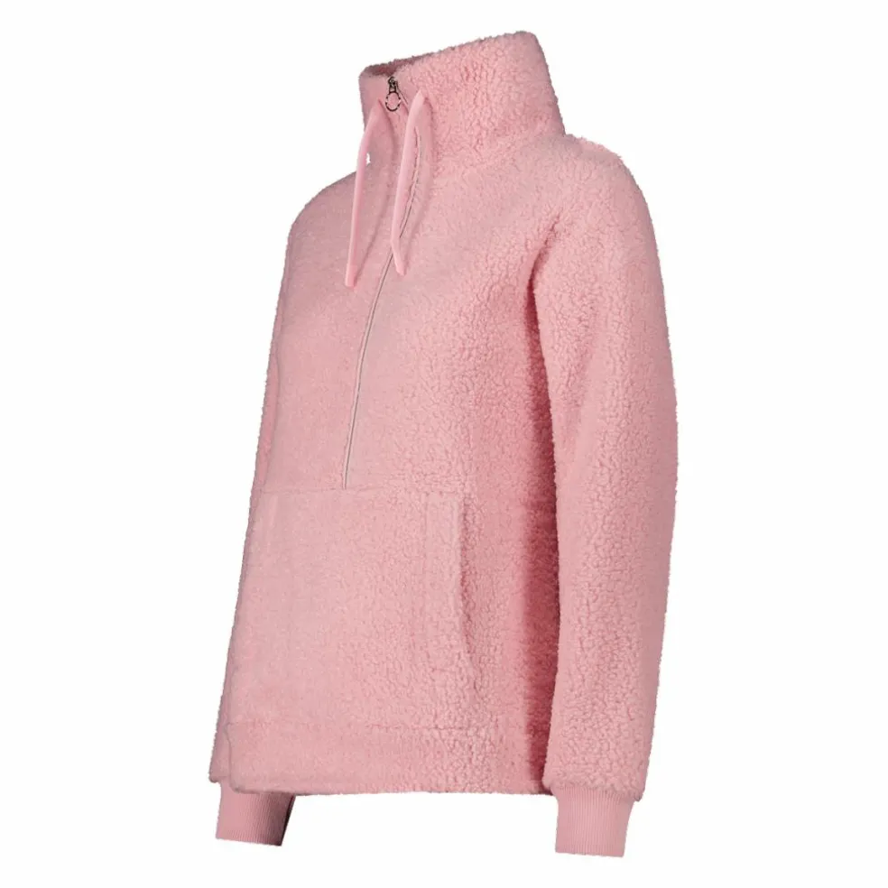 Felpa mezza zip da donna in High Loft
