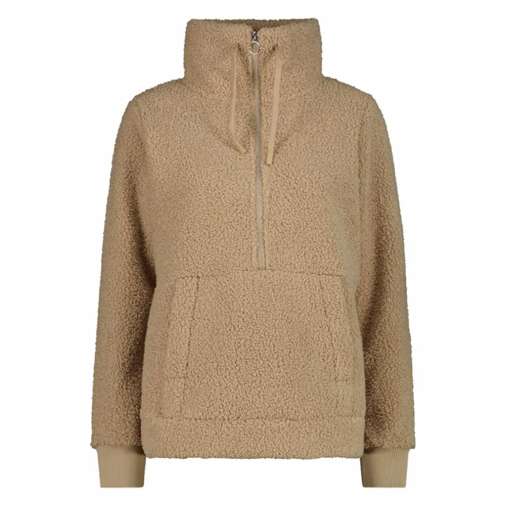 Felpa mezza zip da donna in High Loft