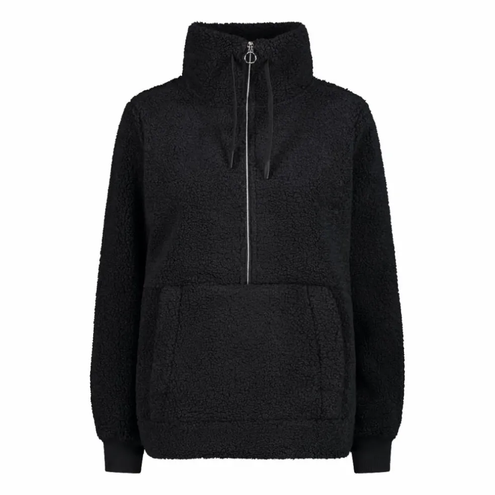 Felpa mezza zip da donna in High Loft