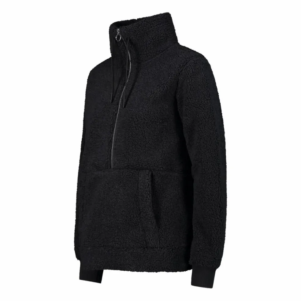 Felpa mezza zip da donna in High Loft