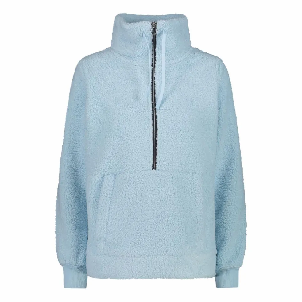 Felpa mezza zip da donna in High Loft