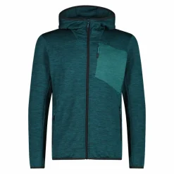 Felpa Unlimitech Grid Tech stretch con cappuccio da Uomo