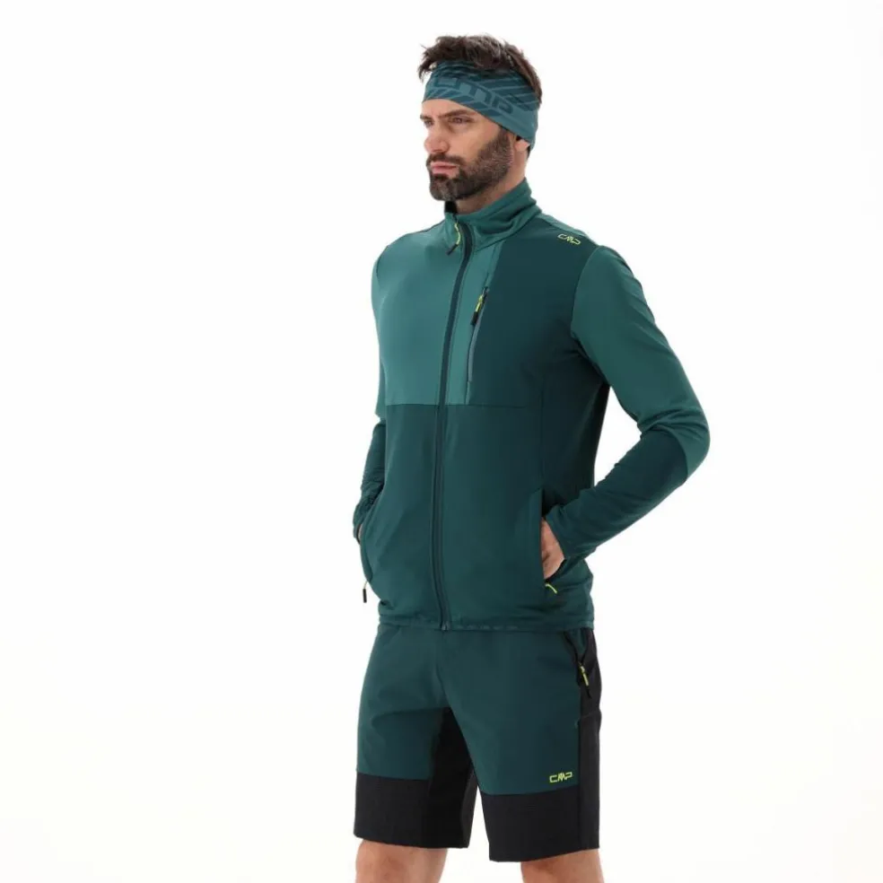 Felpa Unlimitech Grid Tech stretch da Uomo