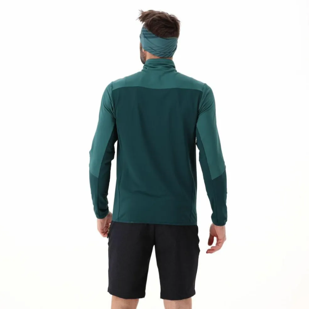 Felpa Unlimitech Grid Tech stretch da Uomo