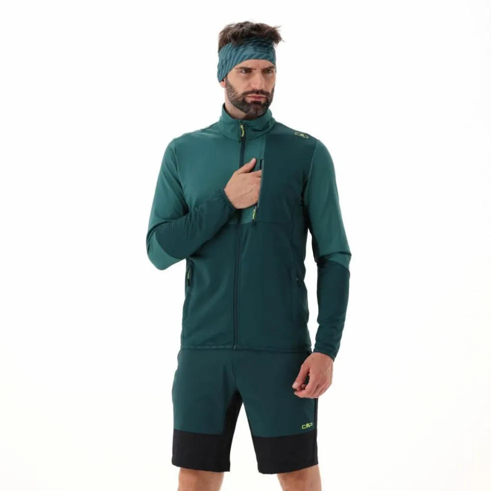 Felpa Unlimitech Grid Tech stretch da Uomo