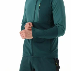 Felpa Unlimitech Grid Tech stretch da Uomo
