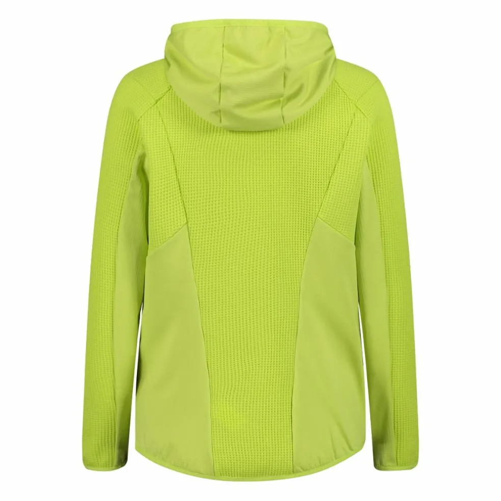 Felpa Unlimitech Grid Tech stretch con cappuccio da Donna