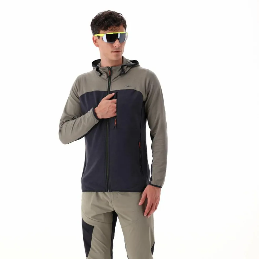 Felpa Unlimitech in french terry da Uomo
