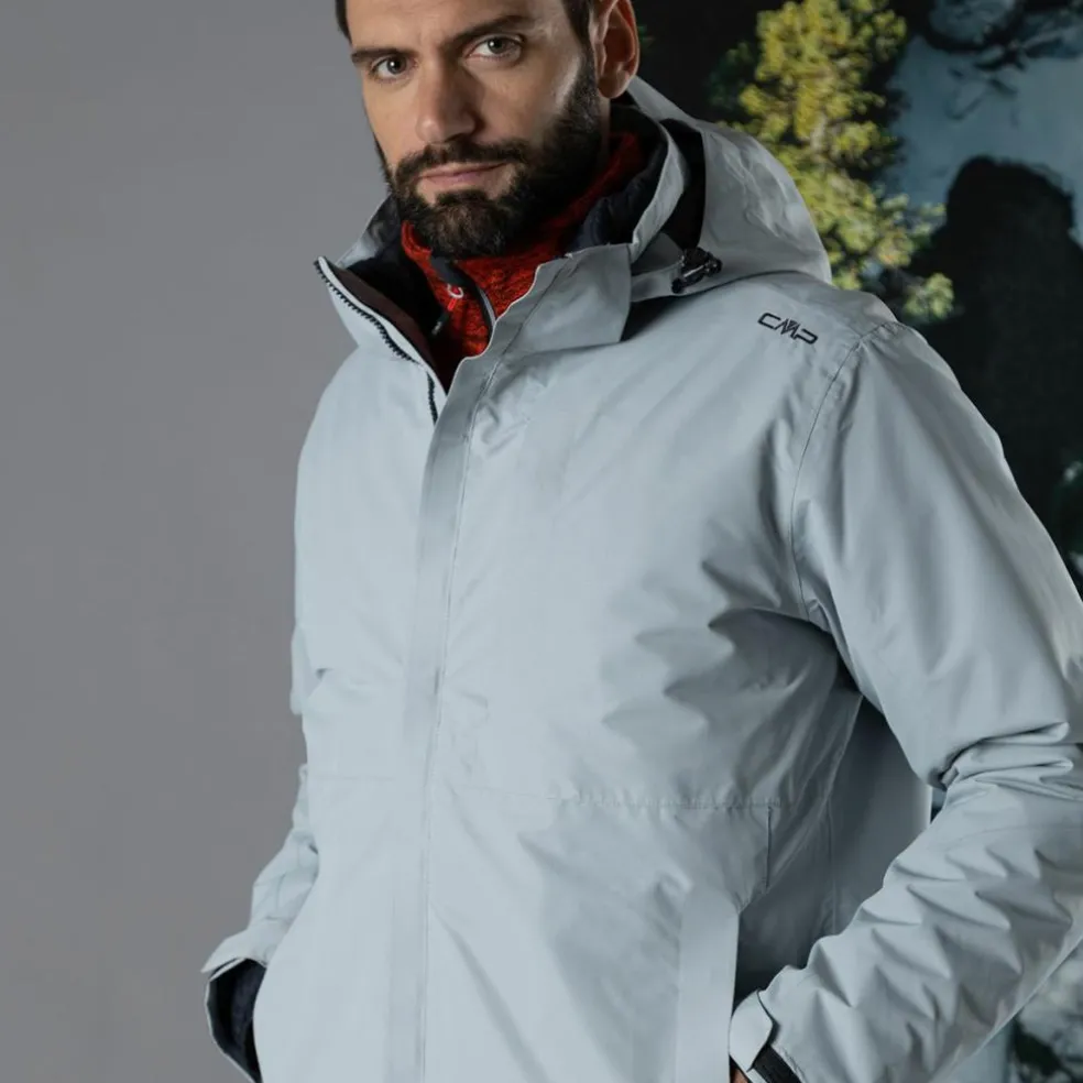Giacca 3 in 1 da uomo in taslan
