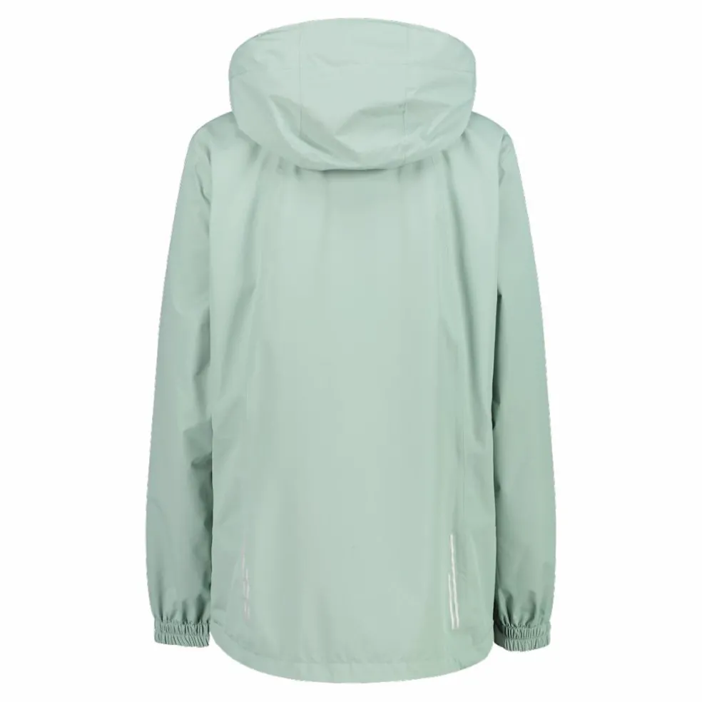 Giacca antipioggia da donna con cappuccio staccabile
