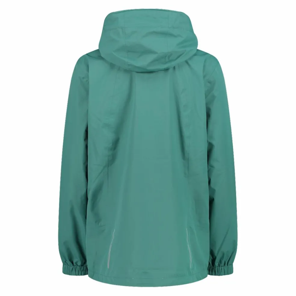 Giacca antipioggia da donna con cappuccio staccabile