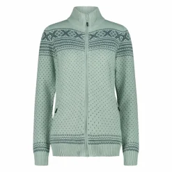 Giacca con zip da donna in Wooltech
