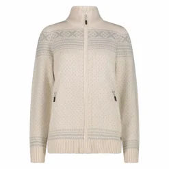 Giacca con zip da donna in Wooltech