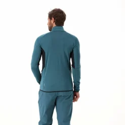 Giacca con zip in pile Merino da uomo Unlimitech