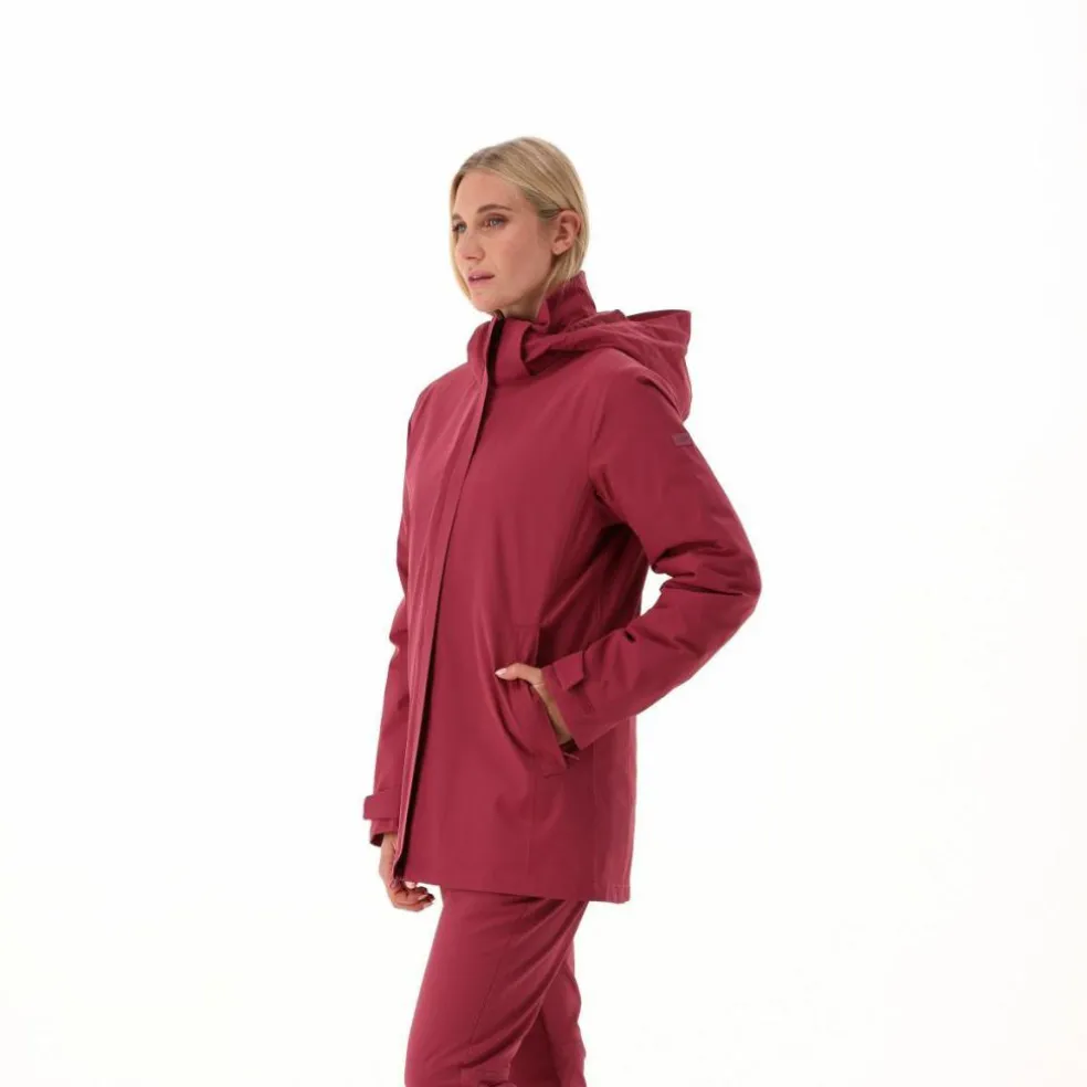 Giacca da donna con cappuccio ed interno staccabili