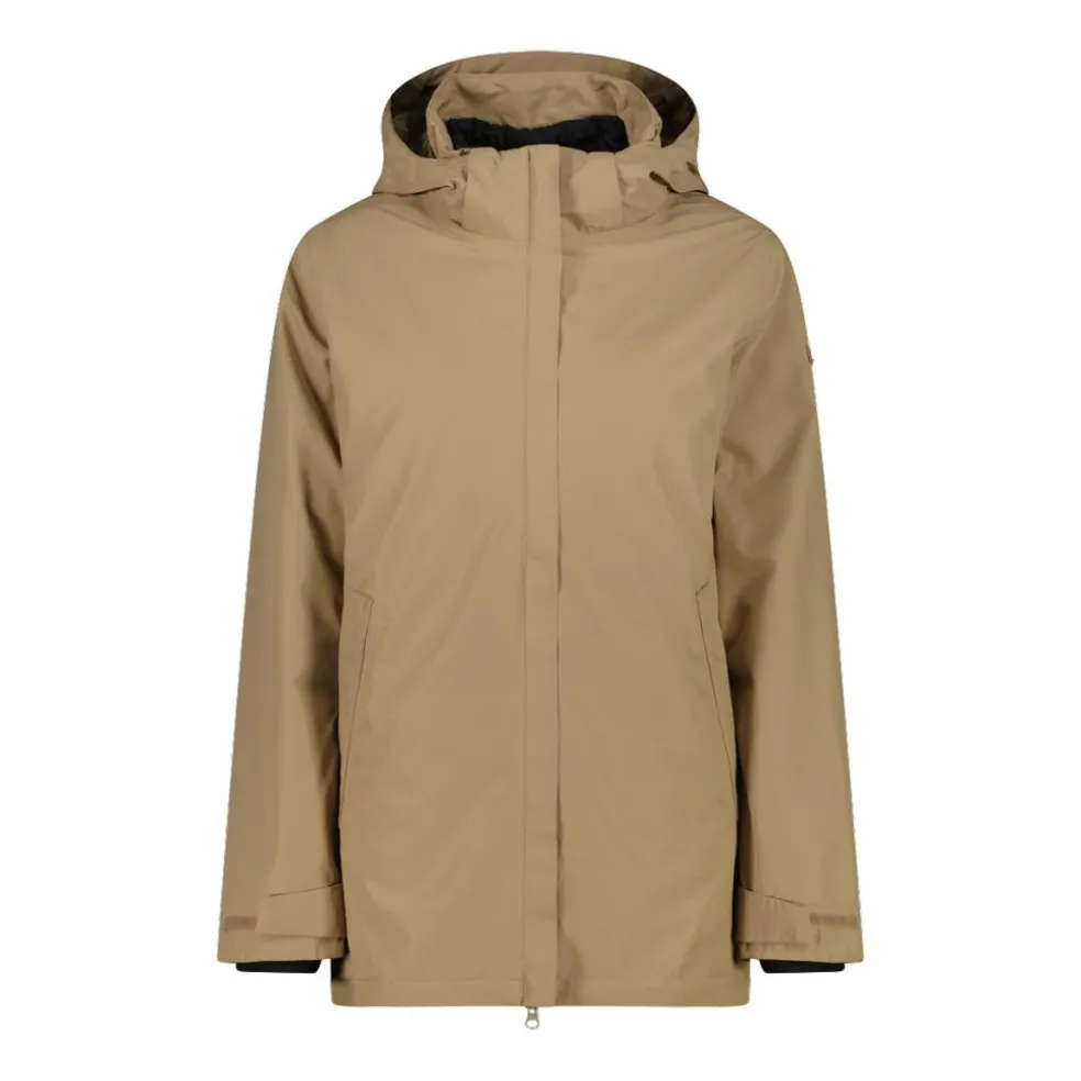Giacca da donna con cappuccio ed interno staccabili