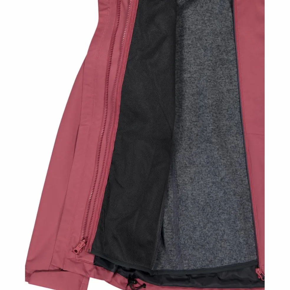Giacca da donna con pile staccabile interno