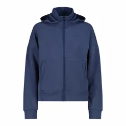 Giacca da donna con zip e finitura in modal satinato