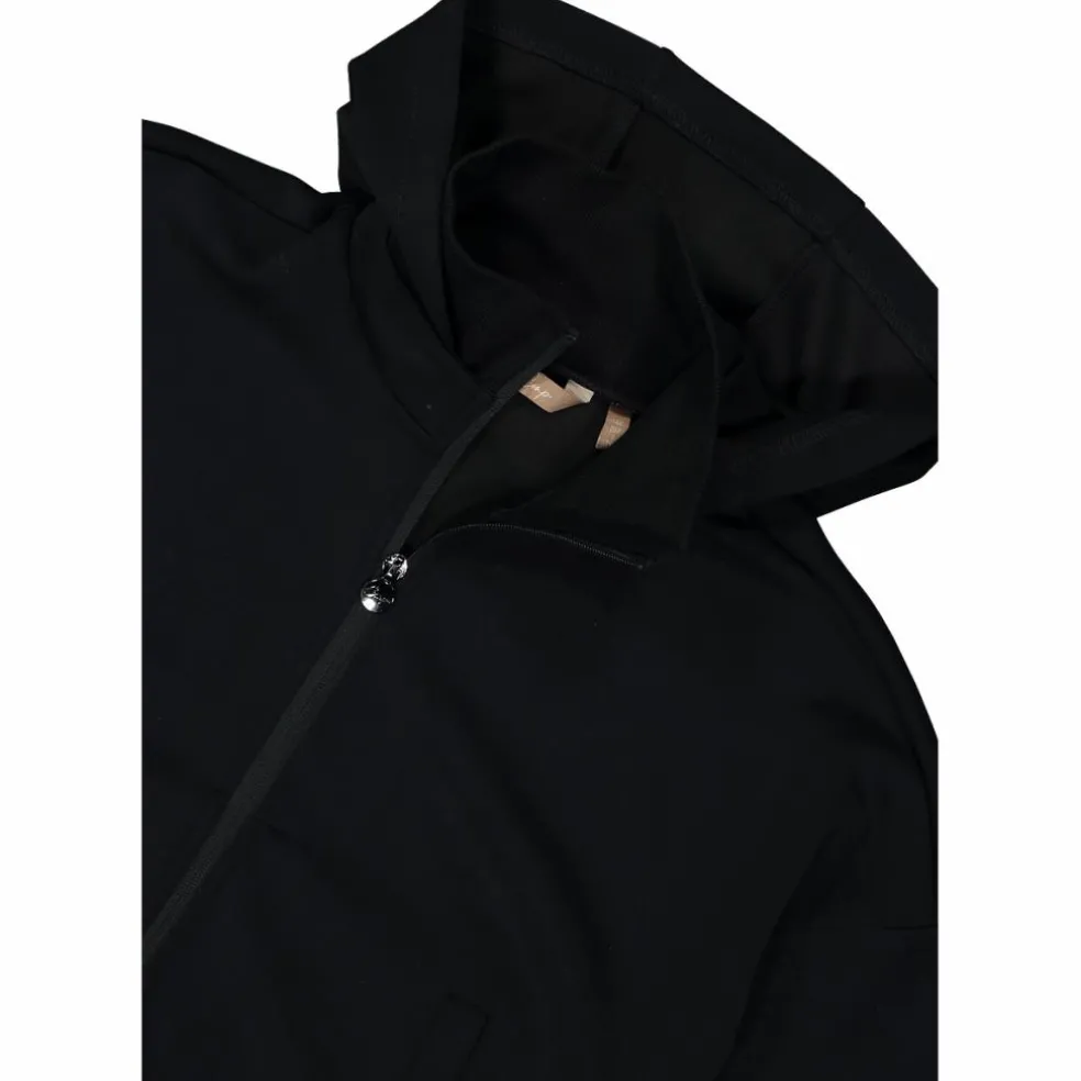 Giacca da donna con zip e finitura in modal satinato