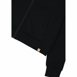 Giacca da donna con zip e finitura in modal satinato