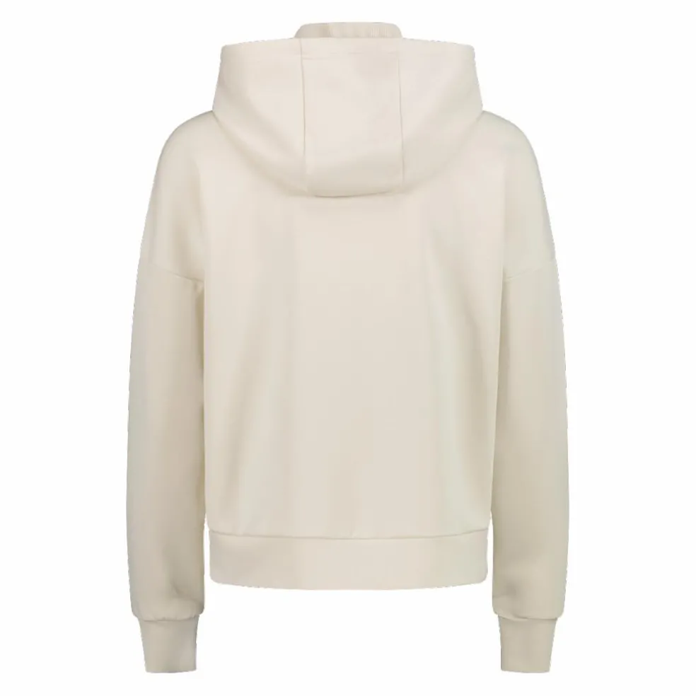 Giacca da donna con zip e finitura in modal satinato