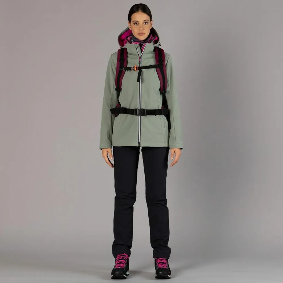 Giacca da donna in softshell comfort fit