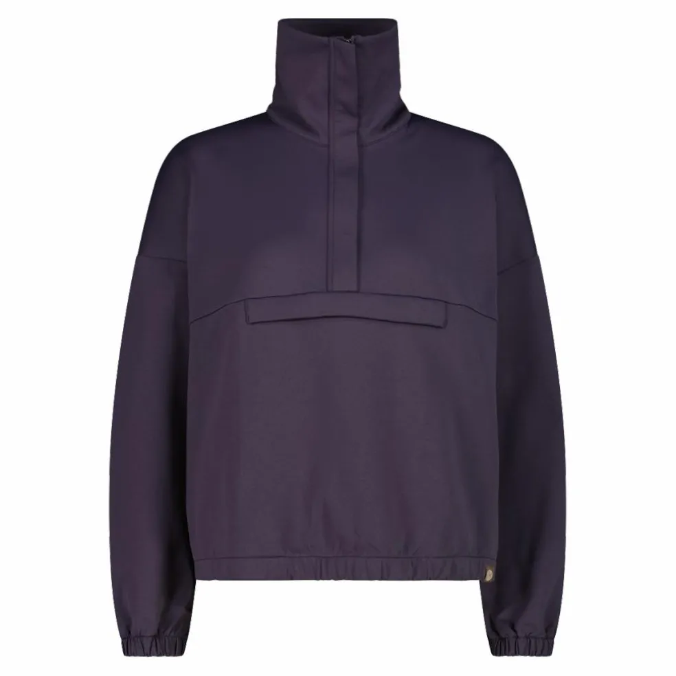 Giacca da donna in tessuto a maglia interlock